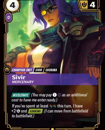 Sivir - Mercenary (Alternate Art)