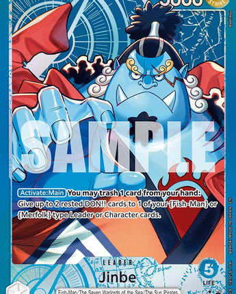 Jinbe - OP14-040 (Alternate Art)