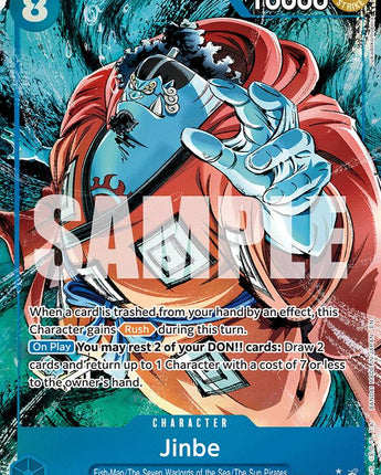 Jinbe - OP14-049 (Alternate Art)