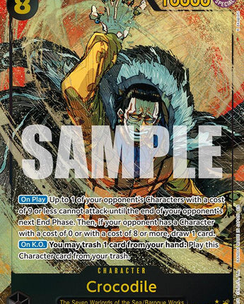 Crocodile - OP14-120 (Alternate Art)