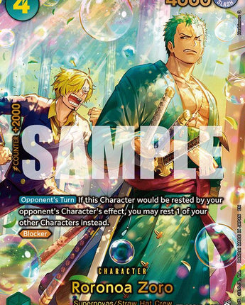 Roronoa Zoro - PRB02-006 (SP)