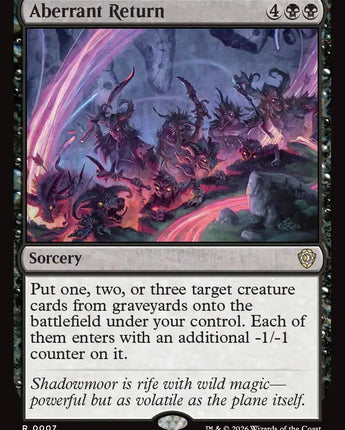 Aberrant Return