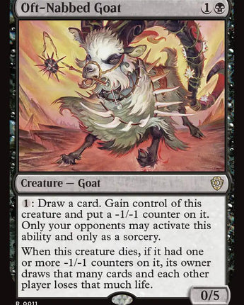 Oft-Nabbed Goat