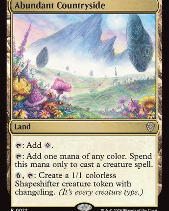 Abundant Countryside