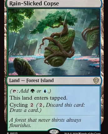 Rain-Slicked Copse