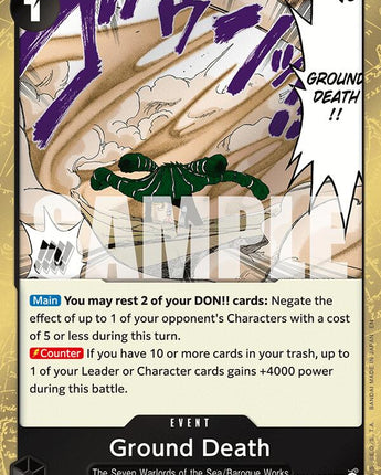 Ground Death