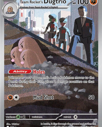 Team Rocket's Dugtrio - 239/217