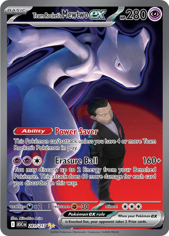 pokemon card mewtwo ex Team Rocket's 2025 Destined Rivals Hyper Rare #240 PSA Authenticated 9 then use its strong Ability and attack to make a roaring comeback Pokemon X & Y Evolutions