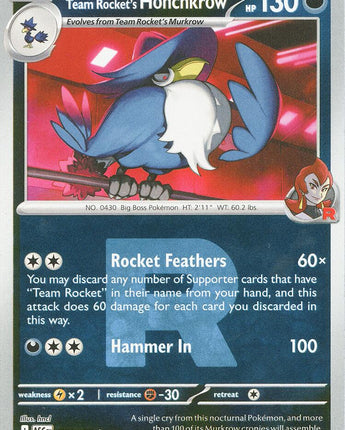 Team Rocket's Honchkrow (Team Rocket)