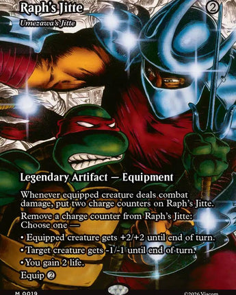 Raph's Jitte - Umezawa's Jitte (Borderless)