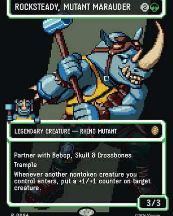 Rocksteady, Mutant Marauder (Borderless) (Surge Foil)