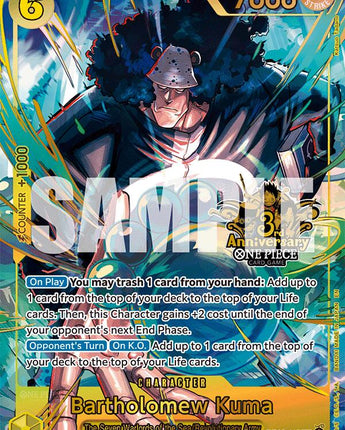 Bartholomew Kuma (Japanese Version 3rd Anniversary Set)