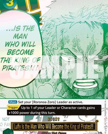 Luffy Is the Man Who Will Become the King of Pirates!!! (Japanese Version 3rd Anniversary Set)