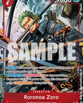 Roronoa Zoro (EB04-007) (Alternate Art)