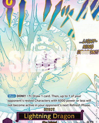 Lightning Dragon (Alternate Art)