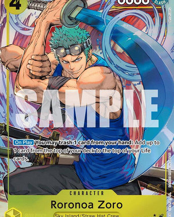 Roronoa Zoro (OP15-113) (Alternate Art)