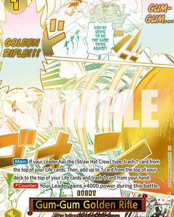 Gum-Gum Golden Rifle (Alternate Art)
