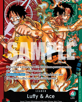 Luffy & Ace