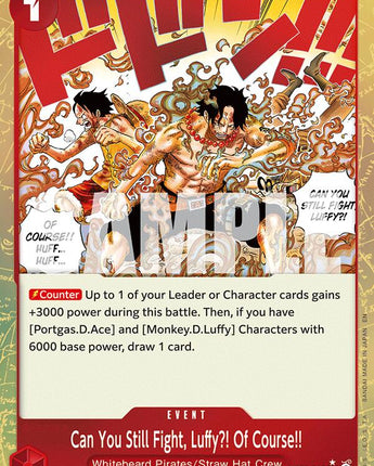 Can You Still Fight, Luffy?! Of Course!! (Parallel)