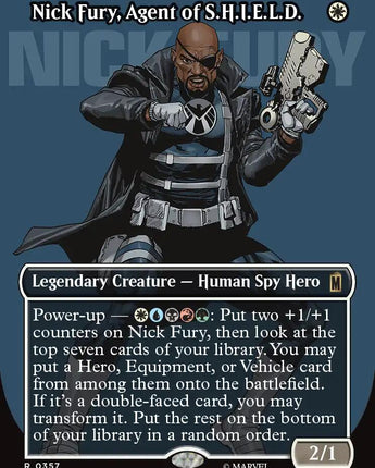 Nick Fury, Agent of S.H.I.E.L.D. (Borderless) (0357)