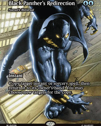 Black Panther's Redirection - Narset's Reversal (Borderless)