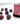 Chessex Dice: Gemini 7-Die RPG Set - Blue-Red/Gold