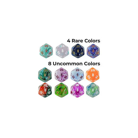 7-Die Set: Hidden Wonders Blind Dice Box