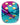 Chessex Vortex 50mm Dice - Purple-Teal/Gold