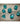 Chessex Dice: Translucent 7-Die RPG Set - Teal/White