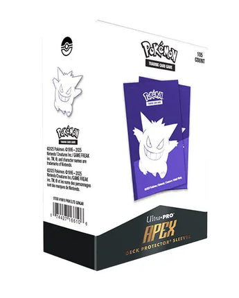 Pokemon Gengar Apex Sleeves