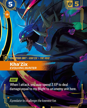 Kha'Zix, Evolving Hunter (Overnumbered)
