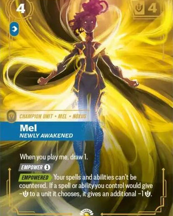 Mel, Newly Awakened