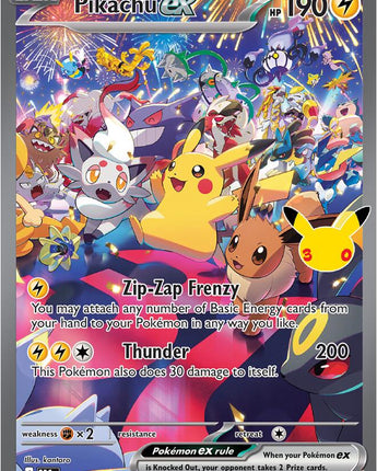 Pikachu ex - 150/128