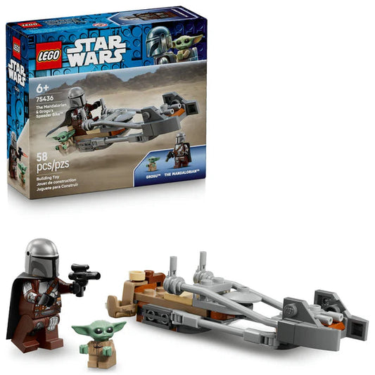 Lego: Star Wars - The Mandalorian & Grogu's Speeder Bike