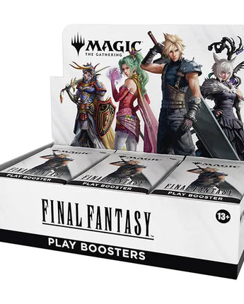 Final Fantasy Play Booster Display