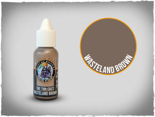 Two Thin Coats Wasteland Brown
