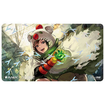 Ultra Pro Playmat: Final Fantasy Yuffie, Materia Hunter (Spot Foil)