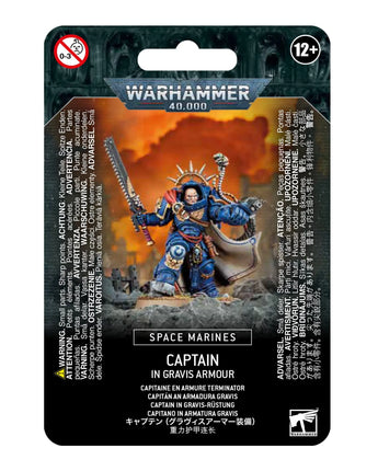 Space Marines Captain In Gravis Armour