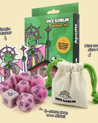 Dice Goblin Apostle RPG Dice (8 pcs)