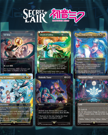 Secret Lair x Hatsune Miku: Digital Sensation