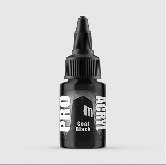 Pro Acryl: Coal Black (22ml)