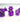 Chessex Dice: Mini 7-Die RPG Set - Translucent: Purple/White