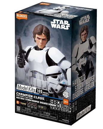 Star Wars A New Hope Han Solo Stormtrooper Disguise Version Blokees Model Kit