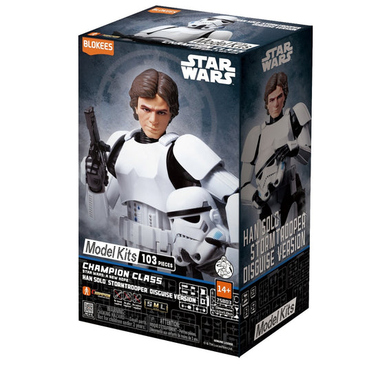 Star Wars A New Hope Han Solo Stormtrooper Disguise Version Blokees Model Kit