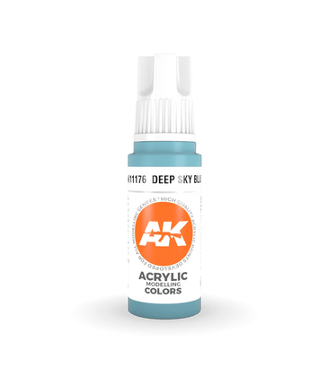 3Gen Acrylic: Deep Sky Blue