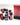 Chessex Dice: Gemini 16mm D6 (12) - Blue-Red/Gold
