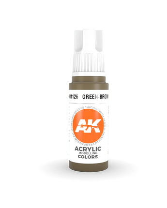 3Gen Acrylic: Green Brown