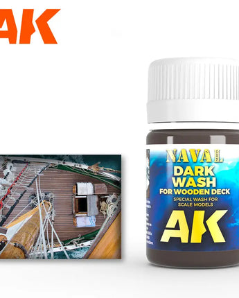 Naval Dark Wood Enamel Wash 35ml