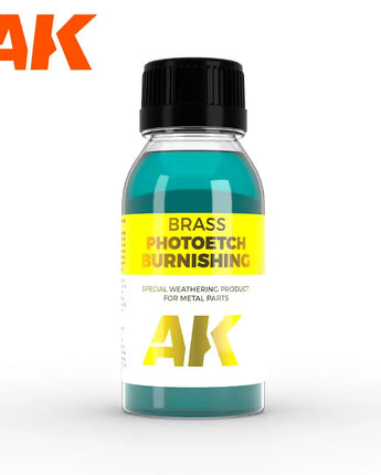 Brass Photo-Etch Burnishing Weathering Fluid 100ml
