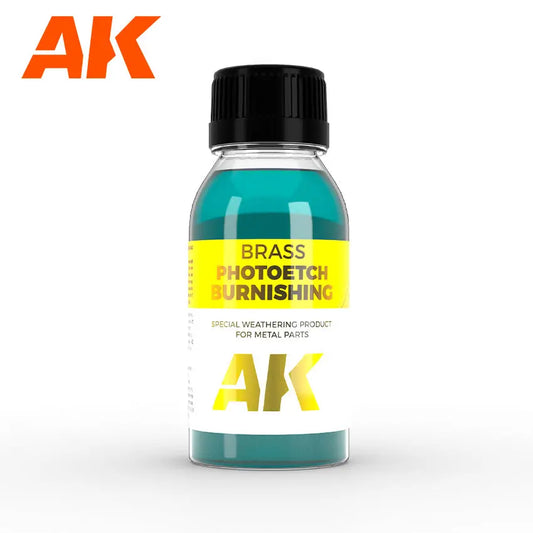 Brass Photo-Etch Burnishing Weathering Fluid 100ml
